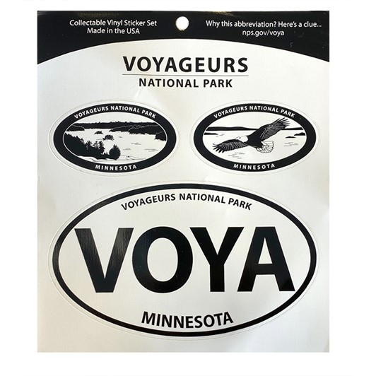 Voyageurs National Park Vinyl Sticker Set 596